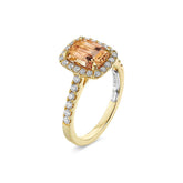 Imperial Topaz & Diamond Ring - Dracakis Jewellers